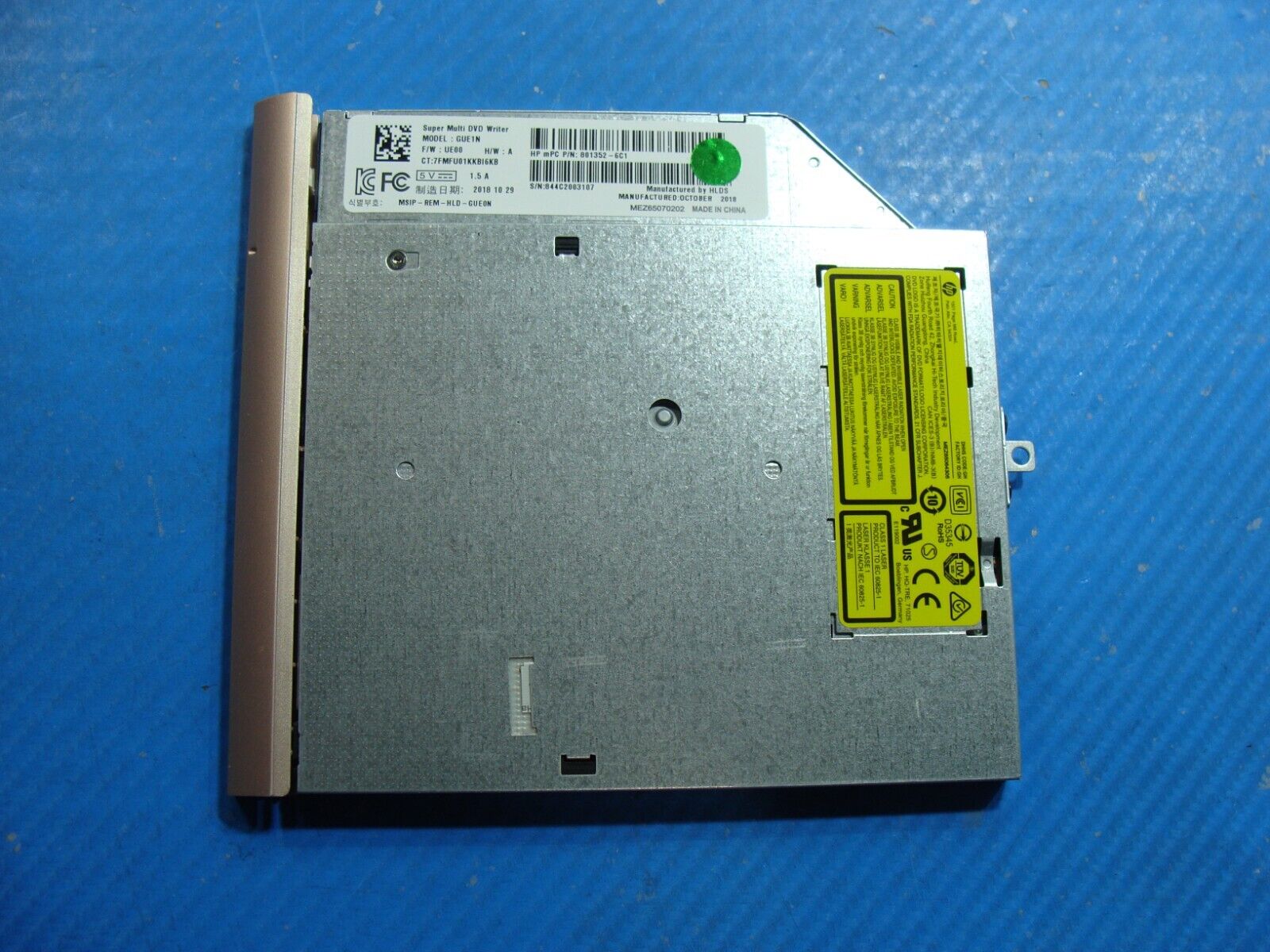 HP 15-da0015cy 15.6 Genuine Super Multi DVD Optical Drive GUE1N L20485-001