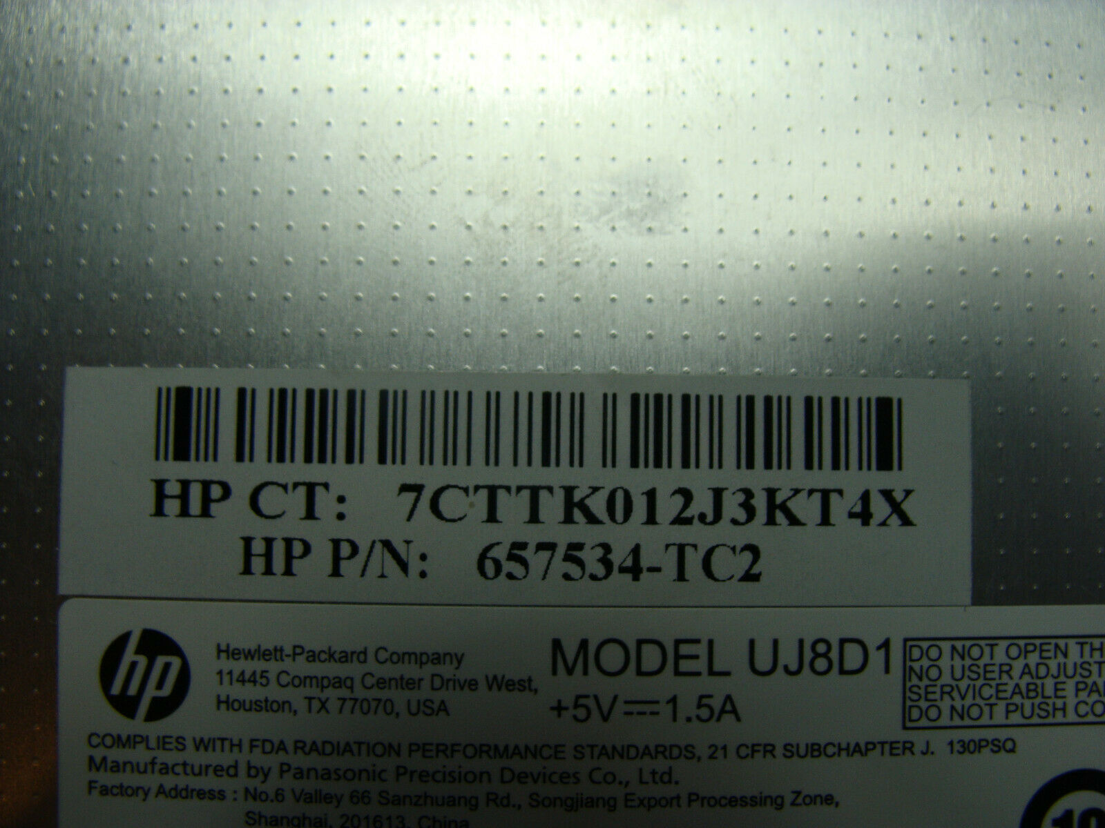 HP dv7-7255dx 17.3