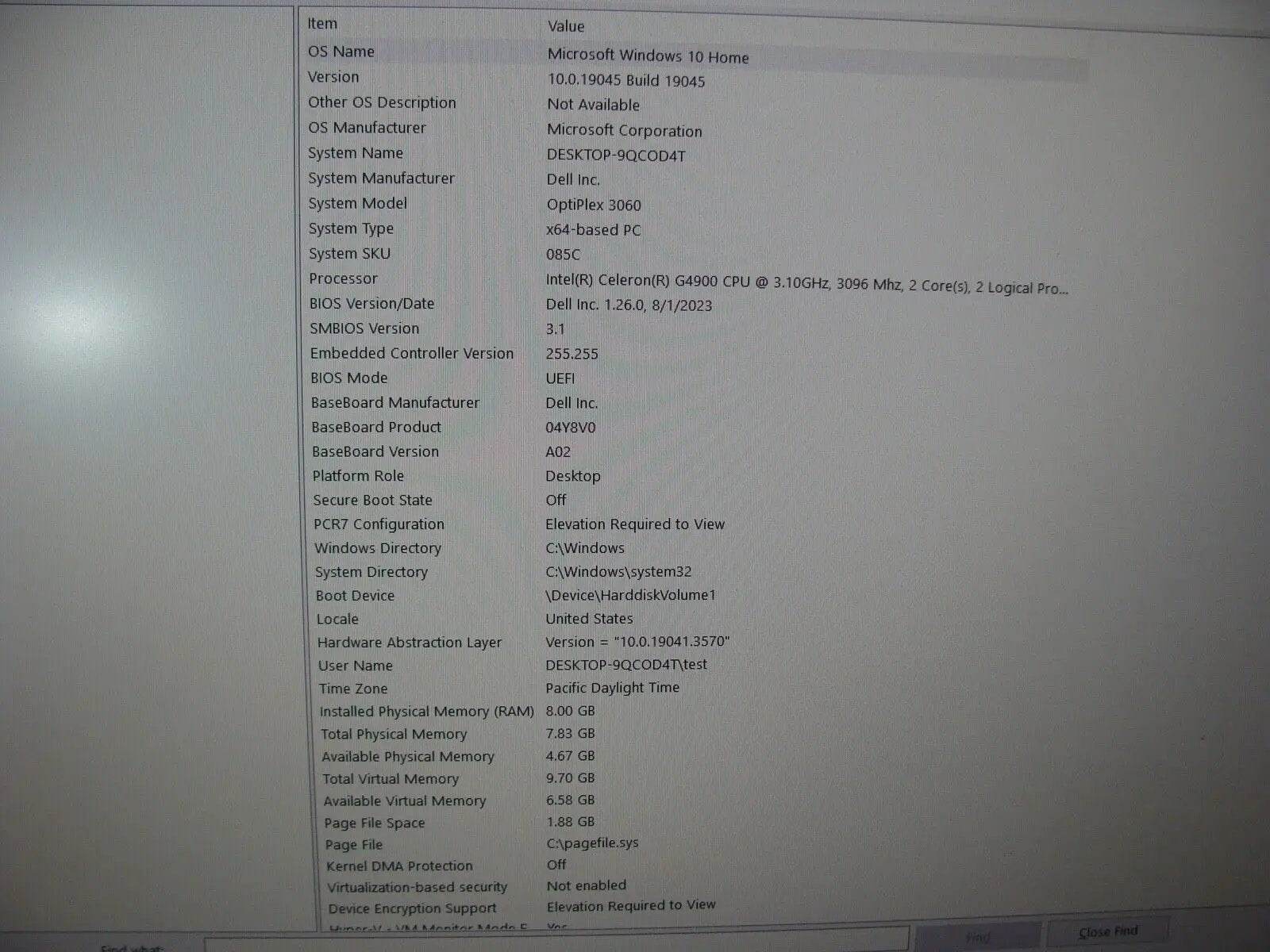Exclusive Wifi+ Dell Optiplex 3060 SFF Celeron G4900 3.1GHz 8GB RAM 256GB SSD - Tested Computer Laptop Parts