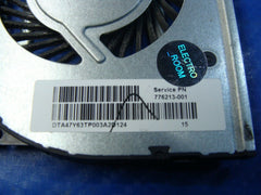 HP ENVY X360 15-u110dx 15.6" Genuine Laptop CPU Cooling Fan 776213-001 HP