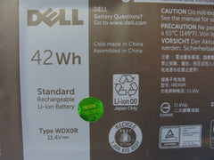 Dell Inspiron 13.3" 13 5379 Genuine Laptop Battery 11.4V 42Wh 3500mAh WDX0R