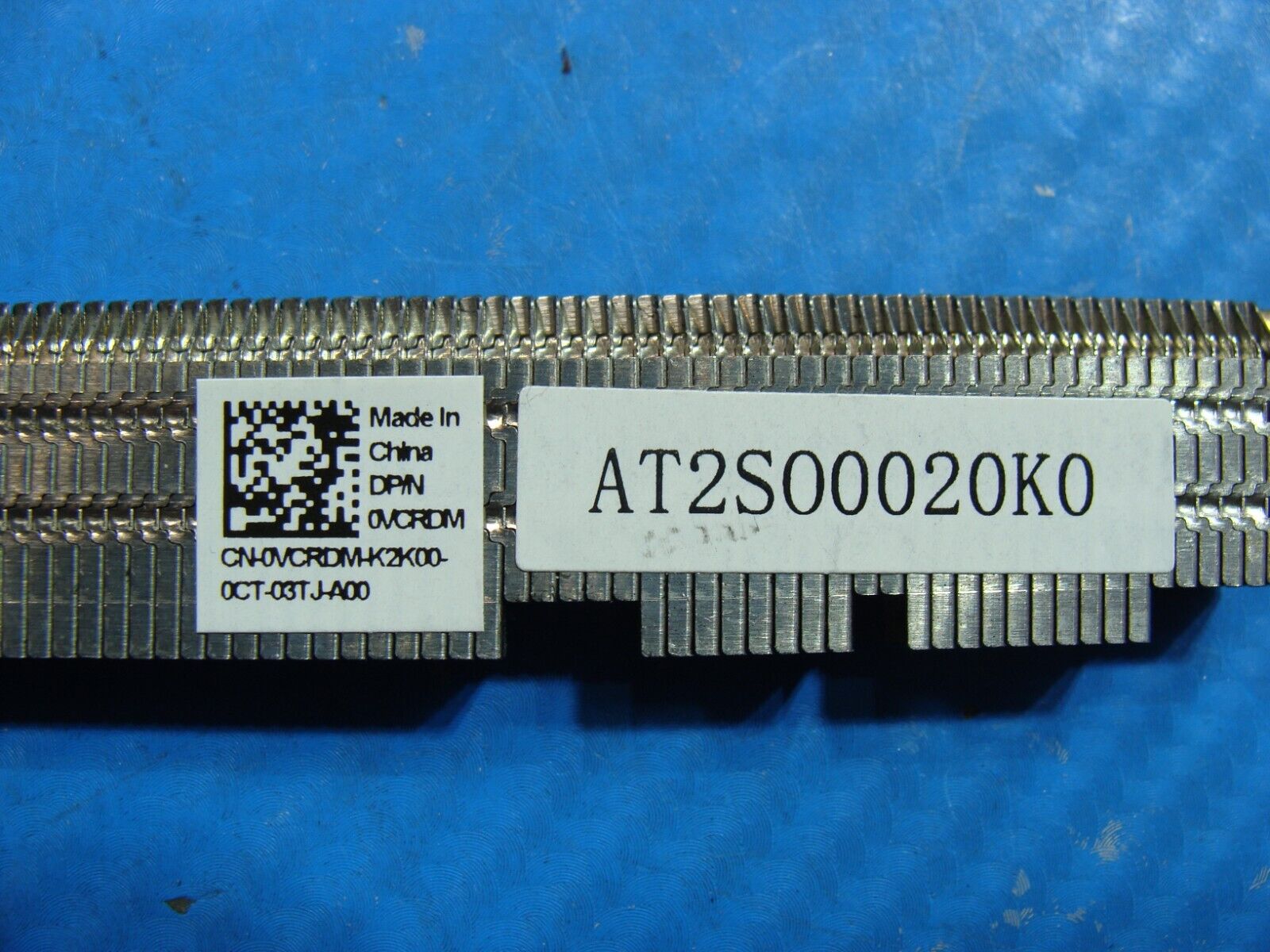 Dell Inspiron 15 3501 15.6 Genuine CPU Cooling Heatsink VCRDM AT2SO0020K0