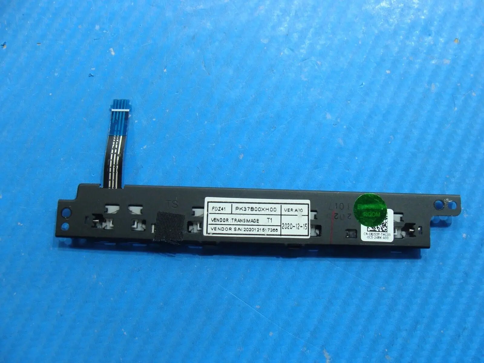 Dell Latitude 14” 5410 OEM TouchPad Mouse Button Board w/Cable XJ53Y PK37B00XH00