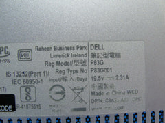 Dell Inspiron 13 7370 13.3" Genuine Bottom Case Base Cover R58VX 460.0B605.0005 Dell