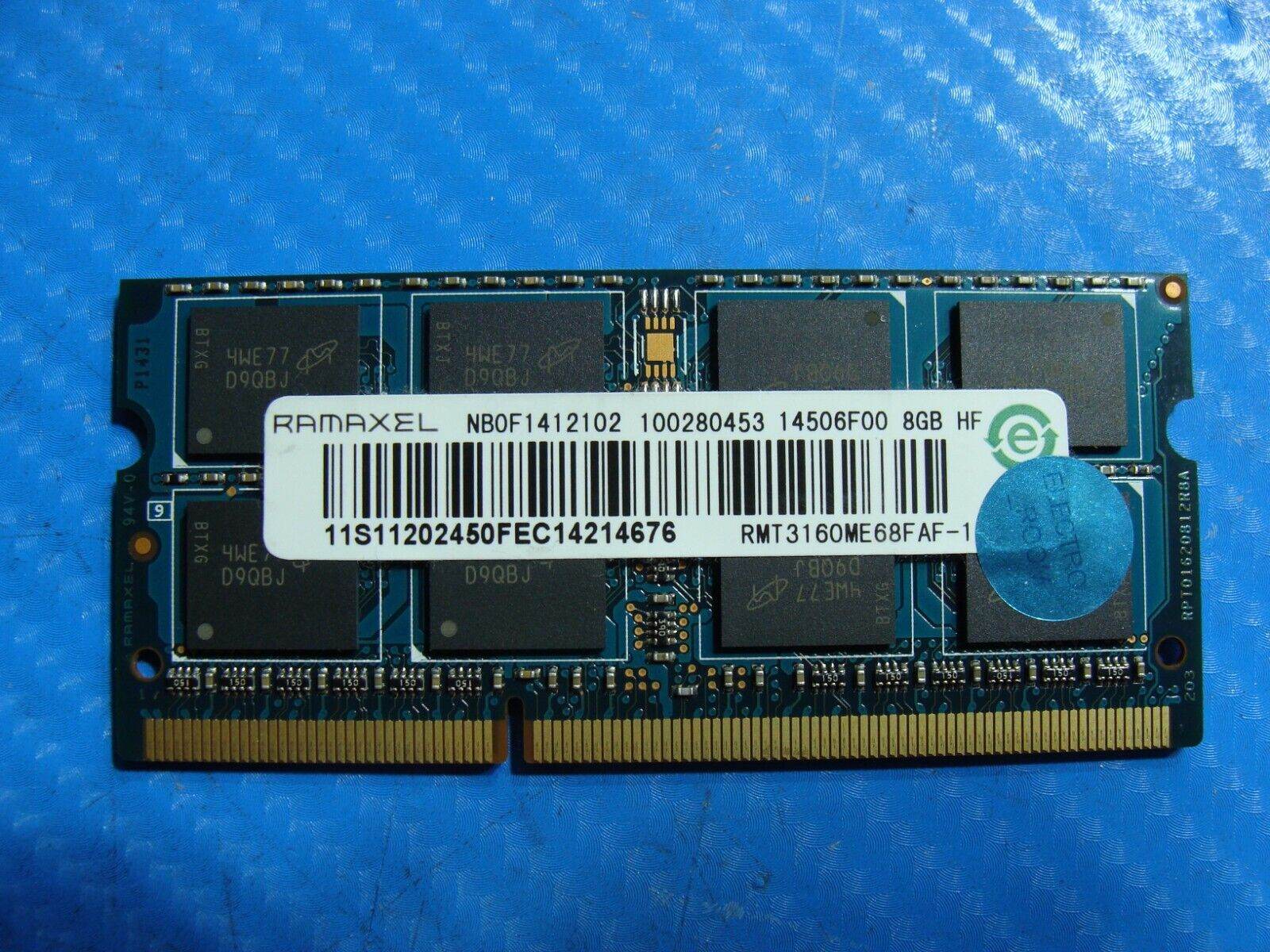 Lenovo IdeaPad Flex 2 14 Ramaxel 8GB SO-DIMM Memory RAM RMT3160ME68FAF-1600 - Tested Computer Laptop Parts