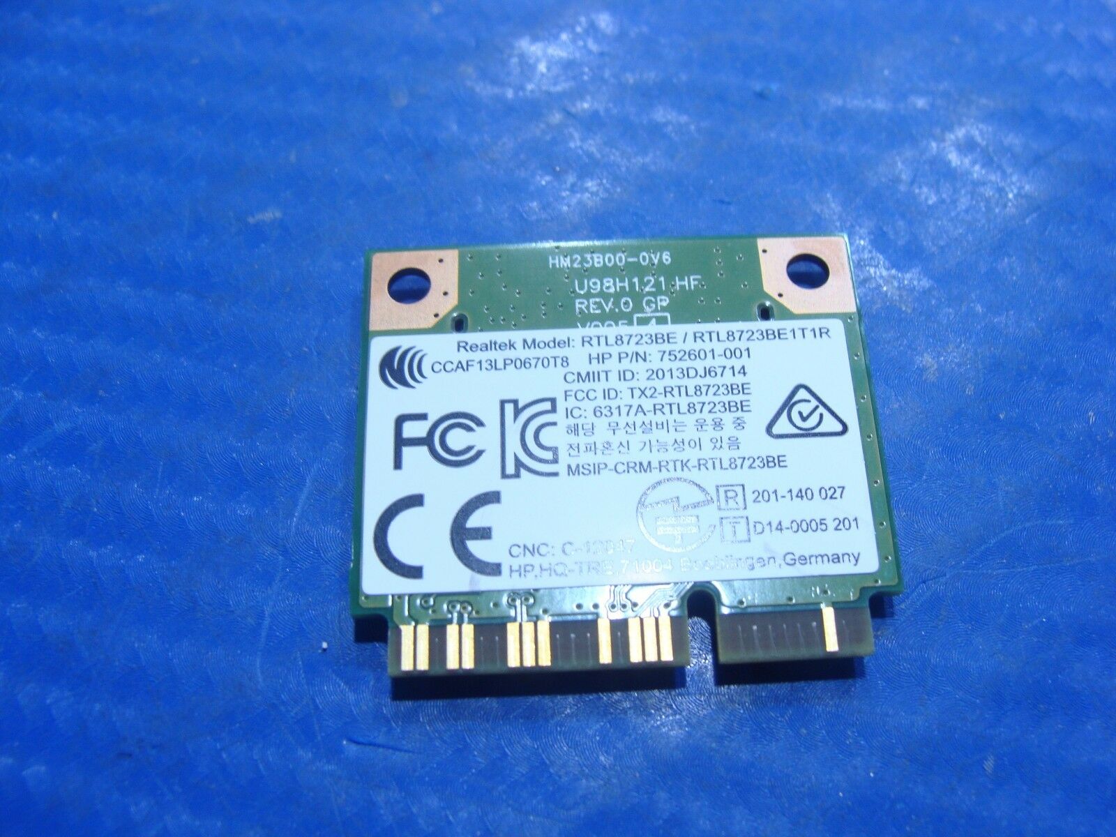 HP Stream 11-d020nr 11.6" Genuine Wireless WIFI Card RTL8723BE 752601-001 ER* - Laptop Parts - Buy Authentic Computer Parts - Top Seller Ebay