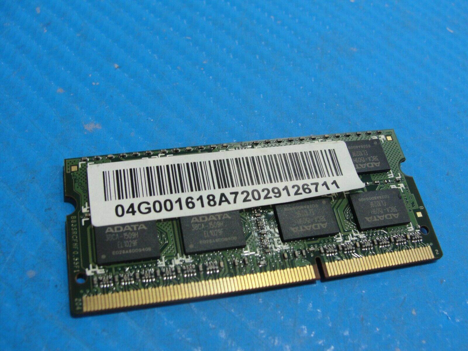 Asus G73JW ADATA 2GB 2RX8 SO-DIMM Memory RAM PC3-10600S AD73I1B1672EG - Tested Computer Laptop Parts