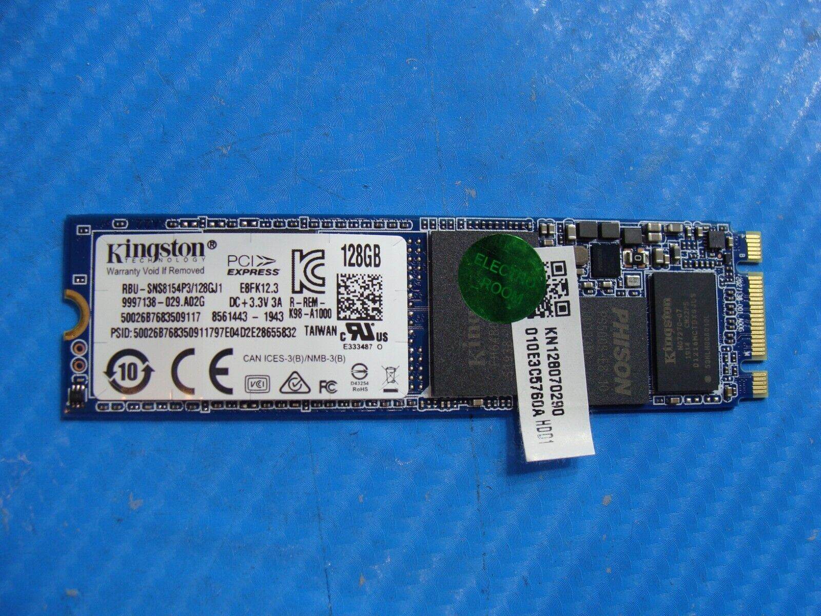 Acer A515-54-37U3 Kingston 128GB Solid State Drive RBU-SNS8154P3/128GJ1 - Tested Computer Laptop Parts