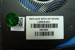 HP Pavilion 15-cr0087cl 15.6" Genuine Cpu Cooling Fan w/Heatsink L20818-001