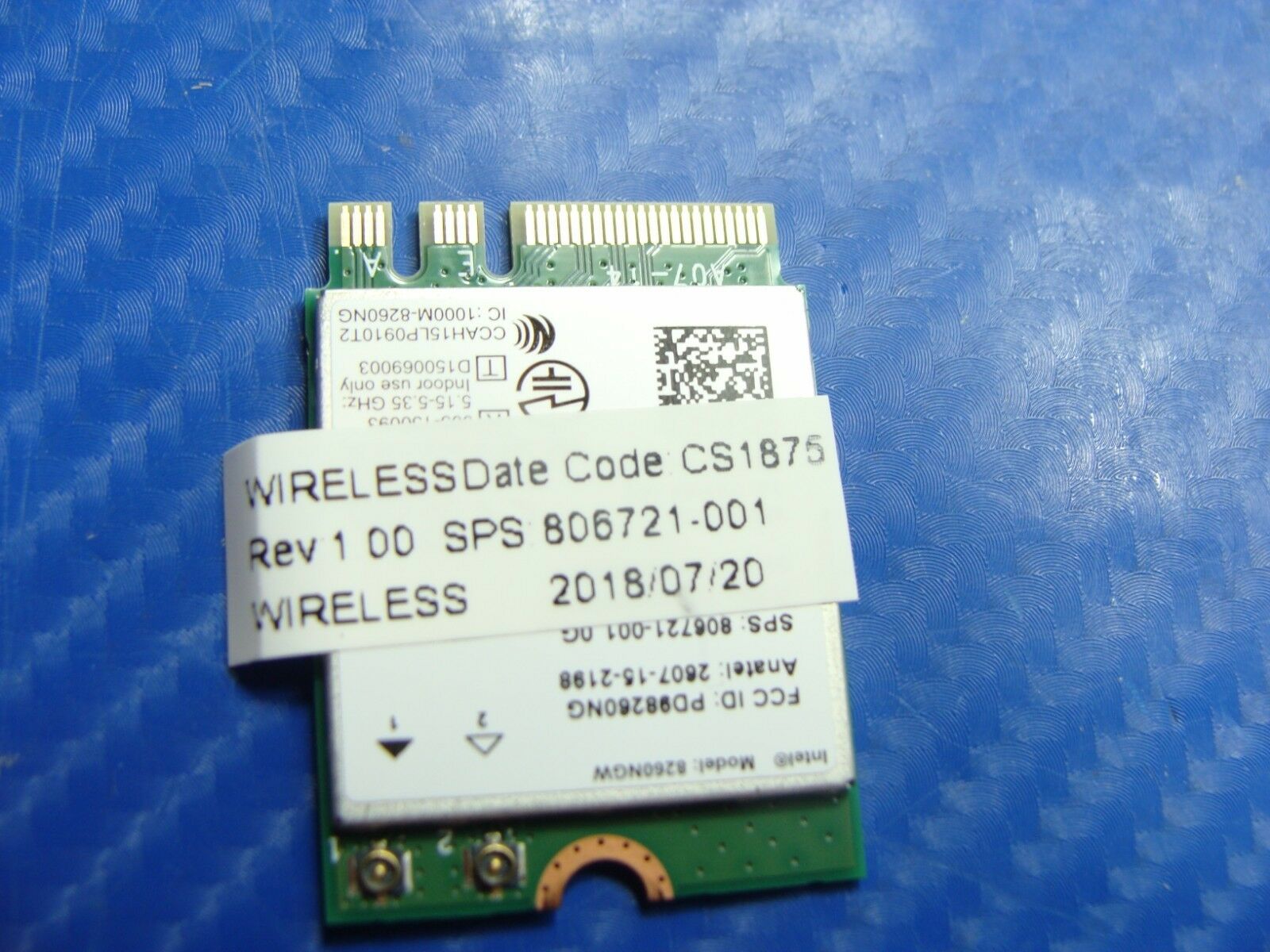 HP EliteBook 840 G3 14" Genuine WiFi Wireless Card 806721-001 8260NGW HP