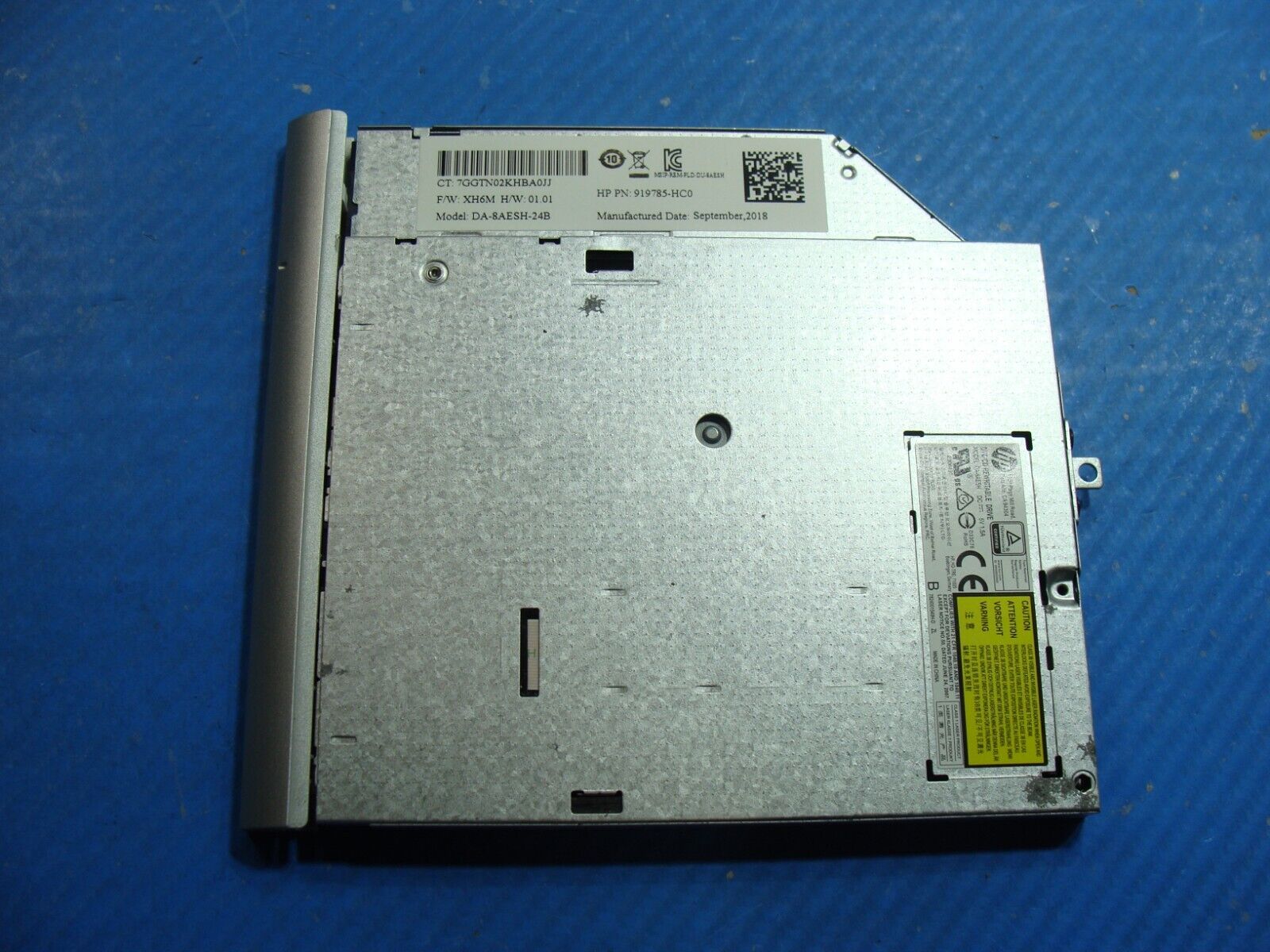 HP 15-da1006ne 15.6 Genuine Laptop DVD/CD Burner Drive DA-8AESH 919785-HC0