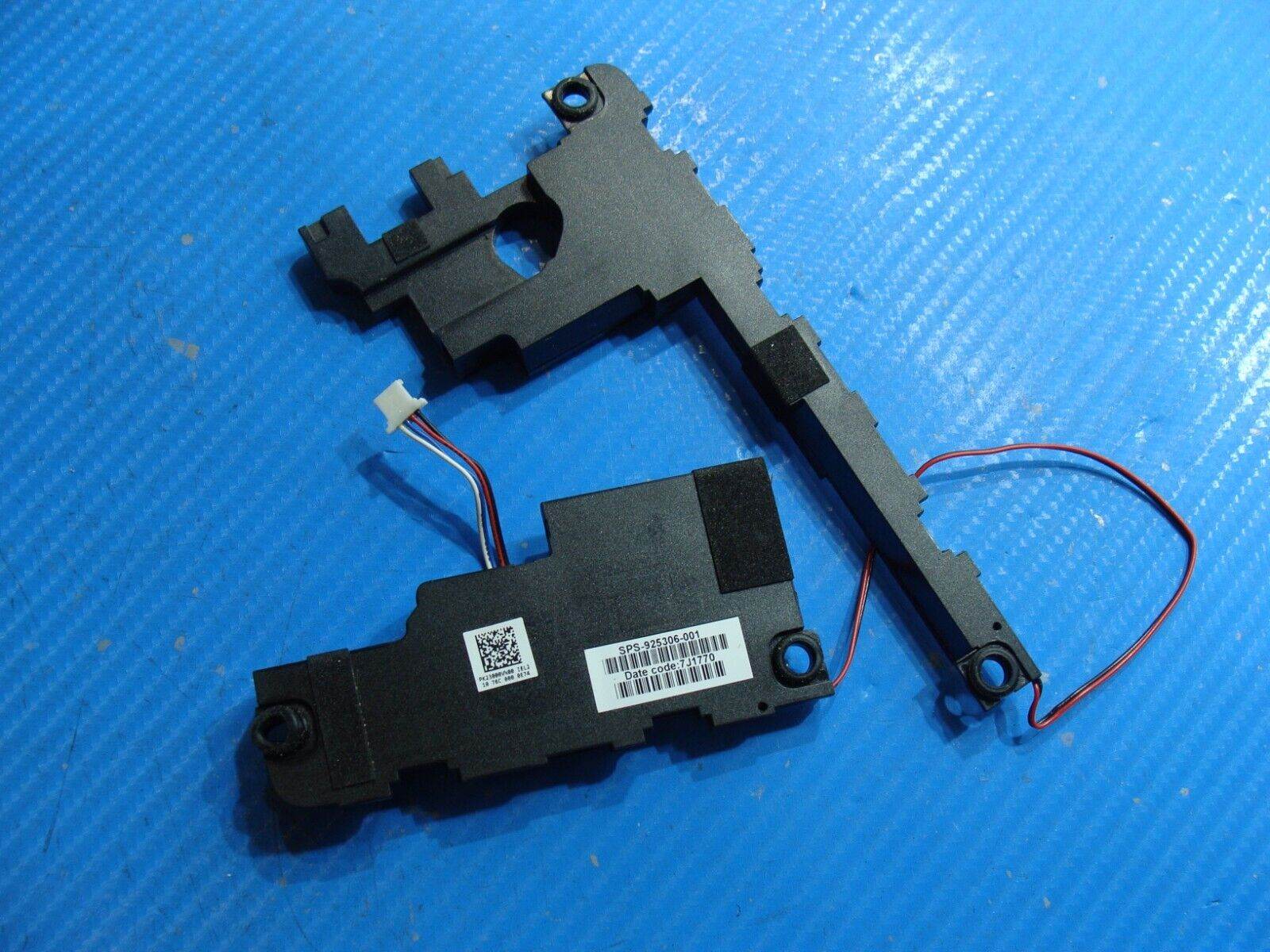 HP 15.6” 15-bs086nr Genuine Left & Right Speaker Set 925306-001 PK23000VN00 - Tested Computer Laptop Parts