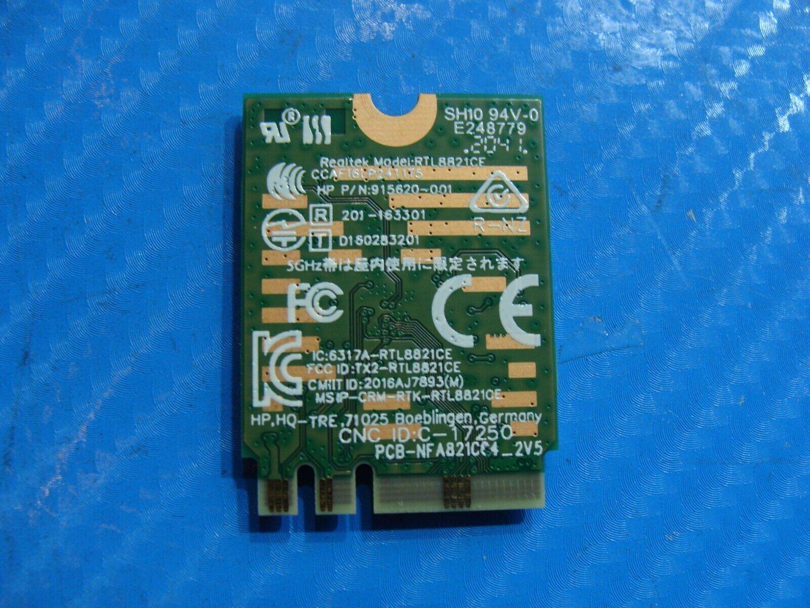 HP M01-F1046 Genuine Desktop WiFi Wireless Card RTL8821CE 915620-001 - Tested Computer Laptop Parts