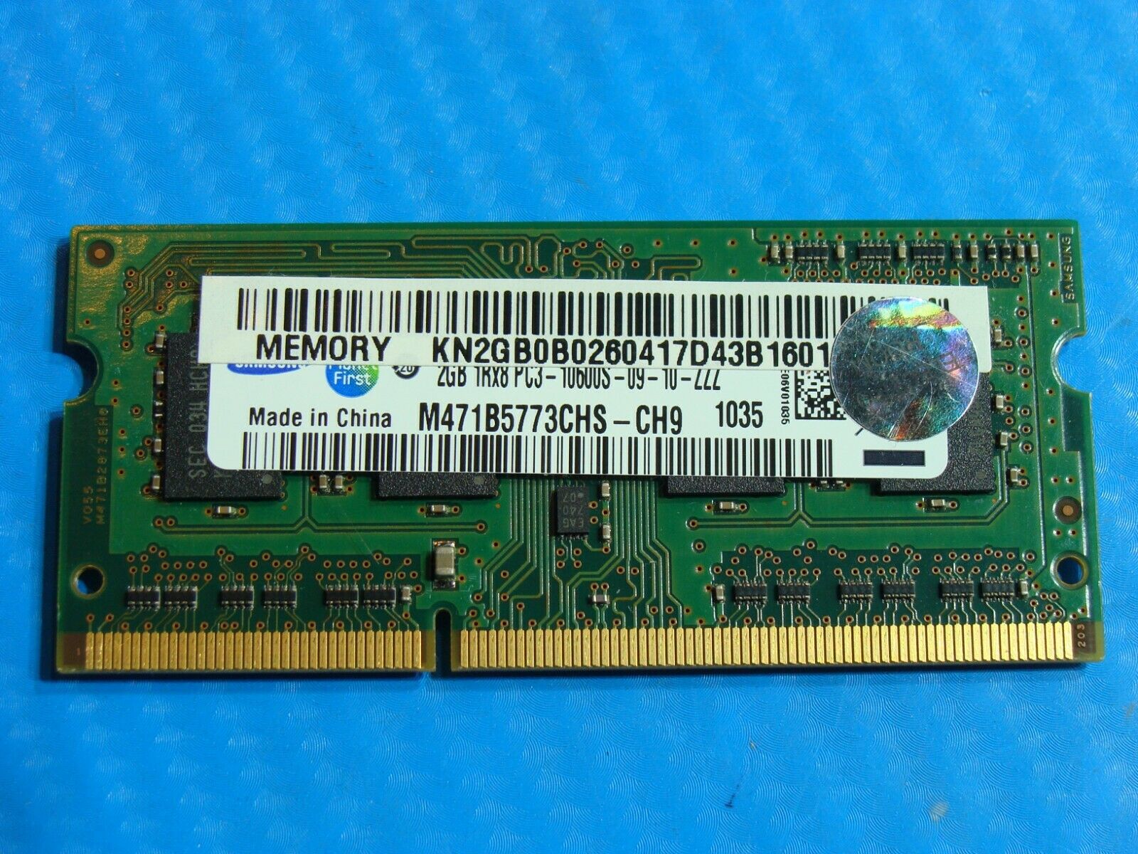 Gateway PEW91 Samsung 2GB PC3-10600S SO-DIMM Memory RAM M471B5773CHS-CH9 - Laptop Parts - Buy Authentic Computer Parts - Top Seller Ebay