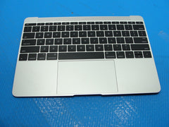 MacBook A1534 12" 2016 MLHA2LL/A Top Case Palmrest w/Keyboard 661-04881 Grd A