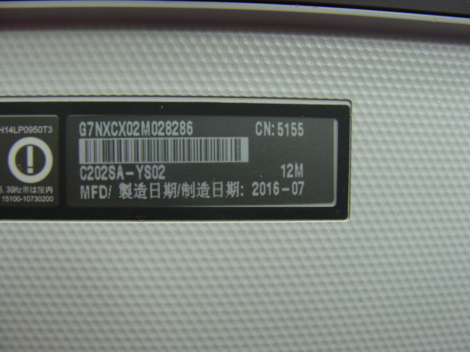 Asus Chromebook C202SA-YS02 11.6
