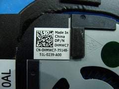 Dell Latitude E7450 14" Genuine Laptop CPU Cooling Fan w/ Heatsink HMWC7 H0WK4