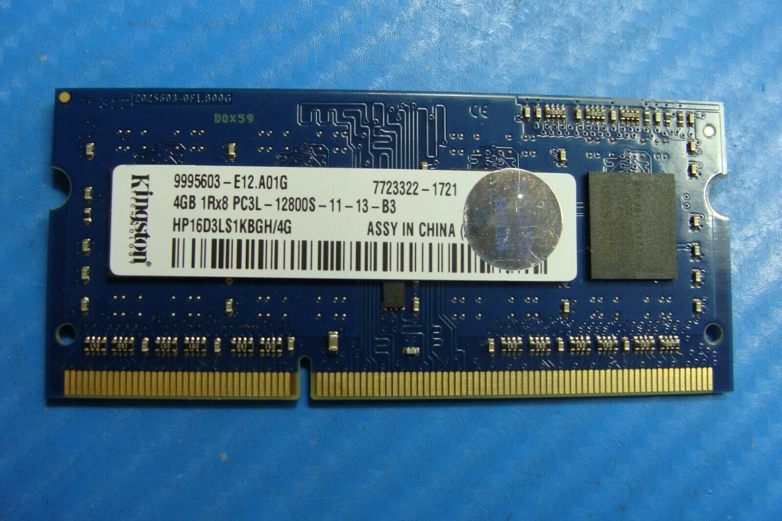 HP 15-bs020wm Kingston 4Gb SO-DIMM Memory Ram pc3l-12800s hp16d3ls1kbgh/4g - Laptop Parts - Buy Authentic Computer Parts - Top Seller Ebay