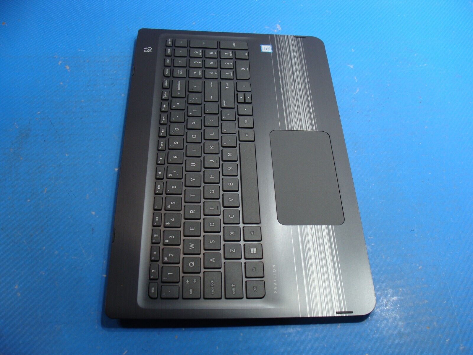 HP Pavilion x360 15.6 15-bk193ms Palmrest w/Touchpad Keyboard 46006P040001 A