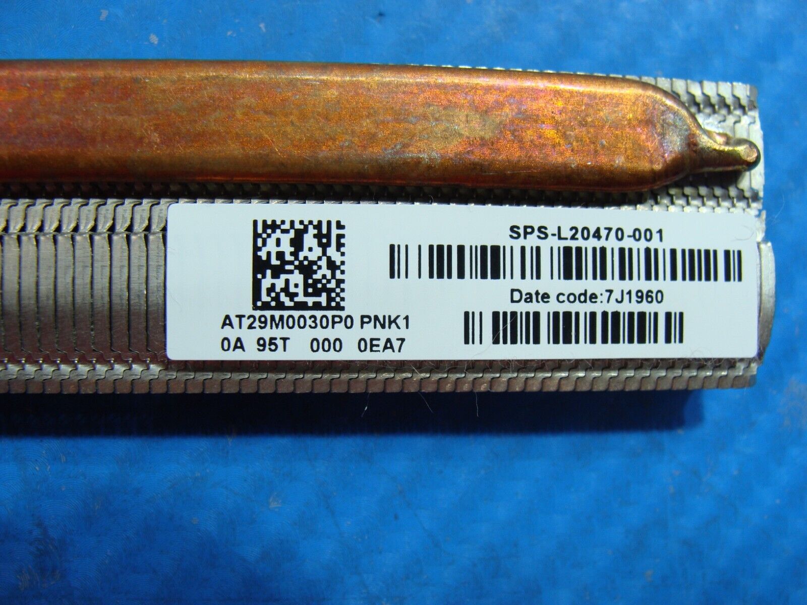 HP 15-da000 15.6 CPU Cooling Heatsink L20470-001 AT29M0030P0