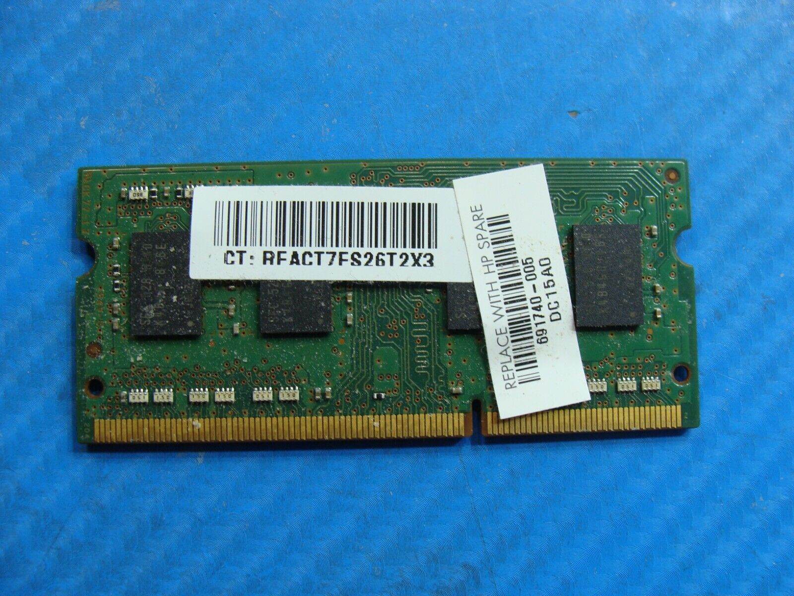 HP 17-g121wm Samsung 4GB PC3L-12800S Memory RAM SO-DIMM M471B5173EB0-YK0 - Tested Computer Laptop Parts