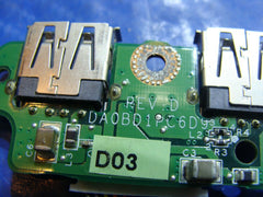 Toshiba Satellite P105-S6147 17.1" OEM Dual USB Board w/ Cable DA0BD1PC6D9 ER* - Laptop Parts - Buy Authentic Computer Parts - Top Seller Ebay