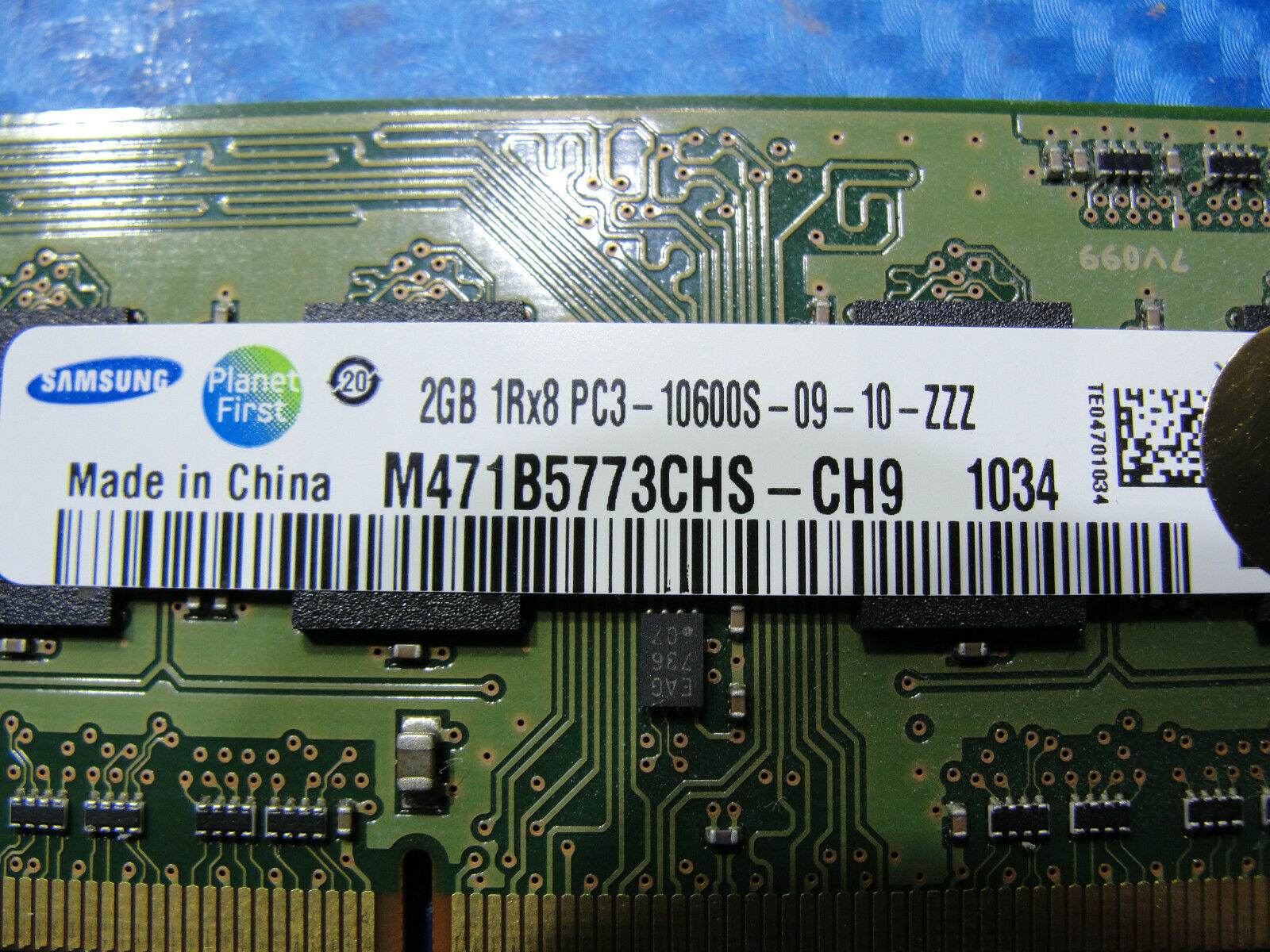 Dell M17x R2 Laptop Samsung 2GB Memory PC3-10600S-09-10-ZZZ M471B5773CHS-CH9 #1 - Tested Computer Laptop Parts
