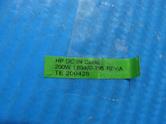 HP Omen 15-ek0023dx 15.6" Genuine Laptop DC IN Power Jack w/Cable L89400-T95