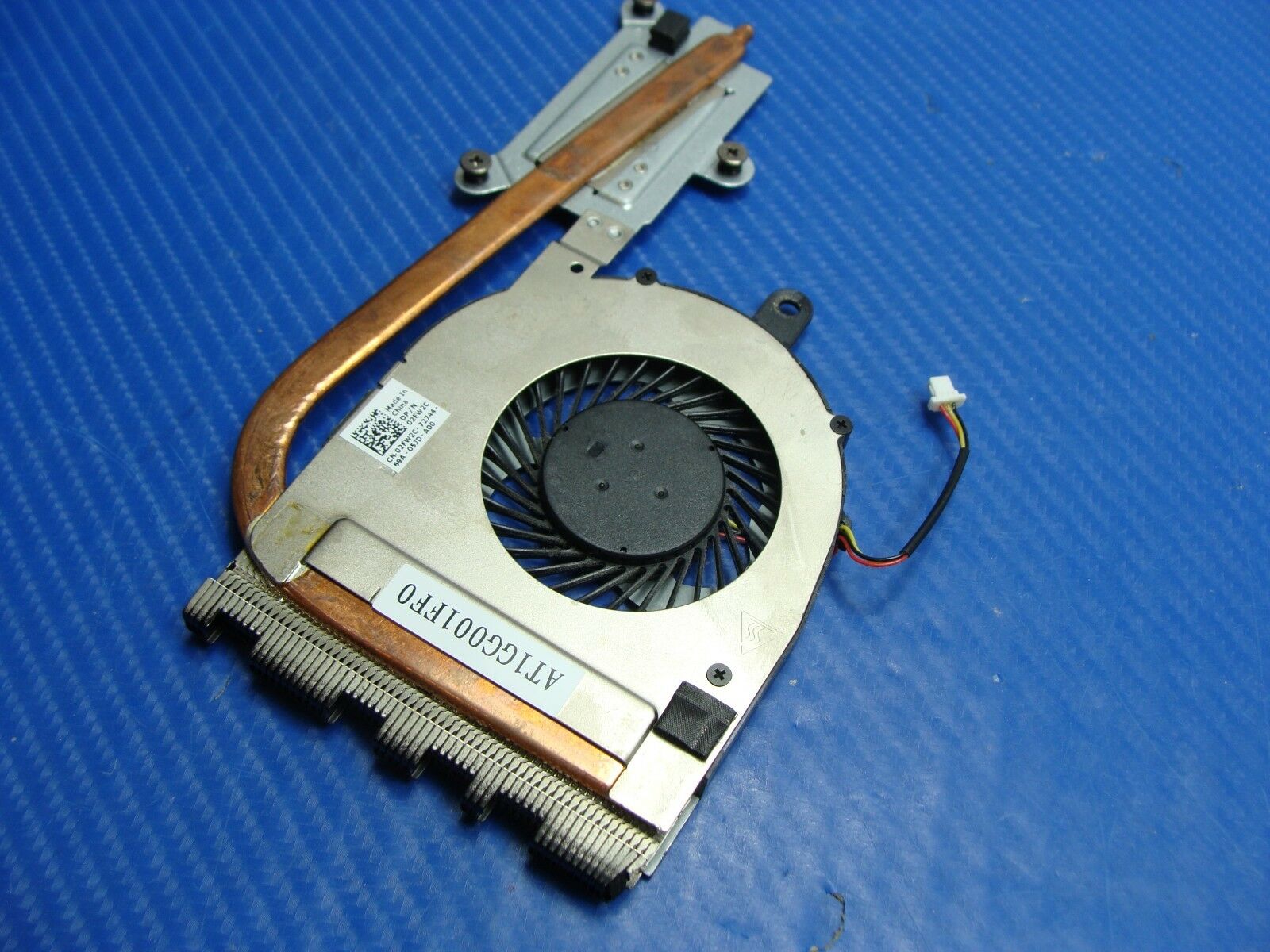 Dell Inspiron 5559 15.6" Genuine Laptop CPU Cooling Fan w/ Heatsink 2FW2C Dell