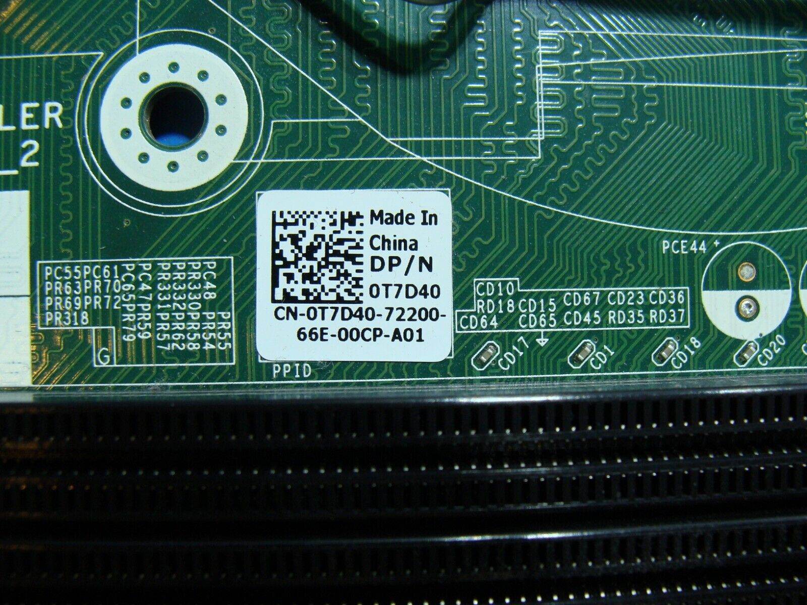 Dell OptiPlex 5040 SFF Genuine Desktop Intel LGA 1151 Motherboard T7D40 - Tested Computer Laptop Parts