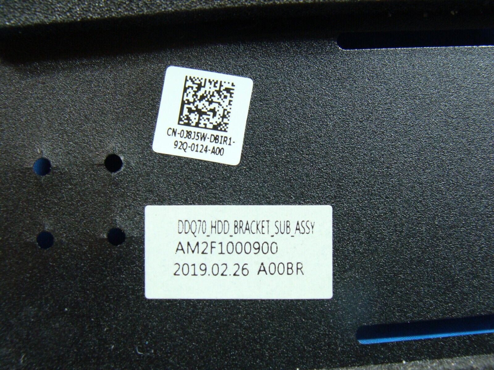 Dell Alienware Area 51m 17.3 Genuine HDD Hard Drive Caddy w/Connector J8J5W