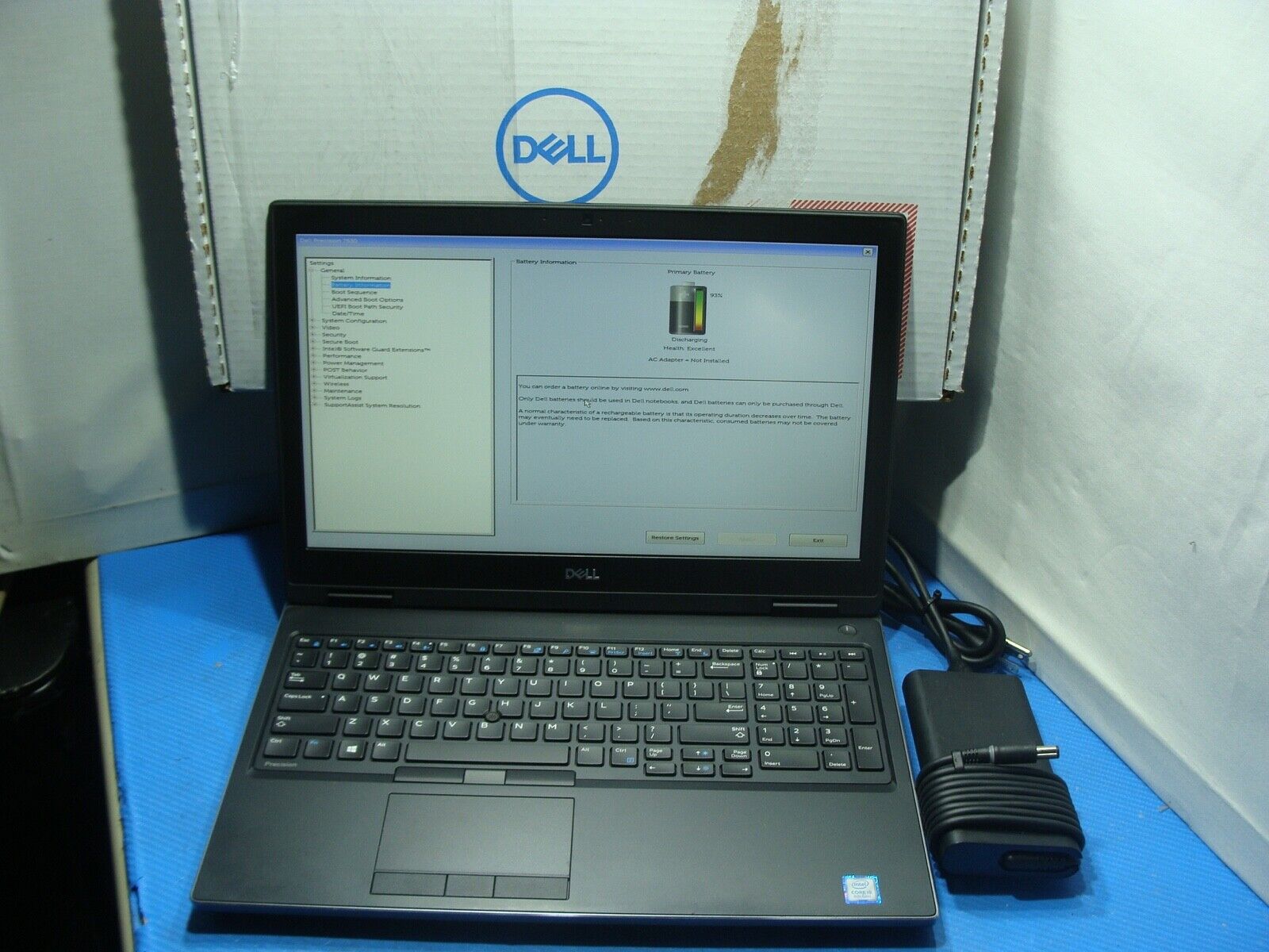 Robust Dell Precision 7530 Intel i5-8400H 2.5GHz 32GB RAM 256GB SSD Quadro P1000