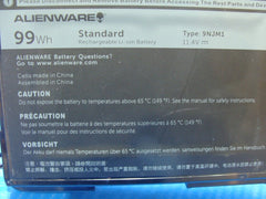 Dell Alienware 17.3" 17 R5 Genuine Laptop Battery 11.4V 99Wh 8820mAh 9NJM1 MG2YH