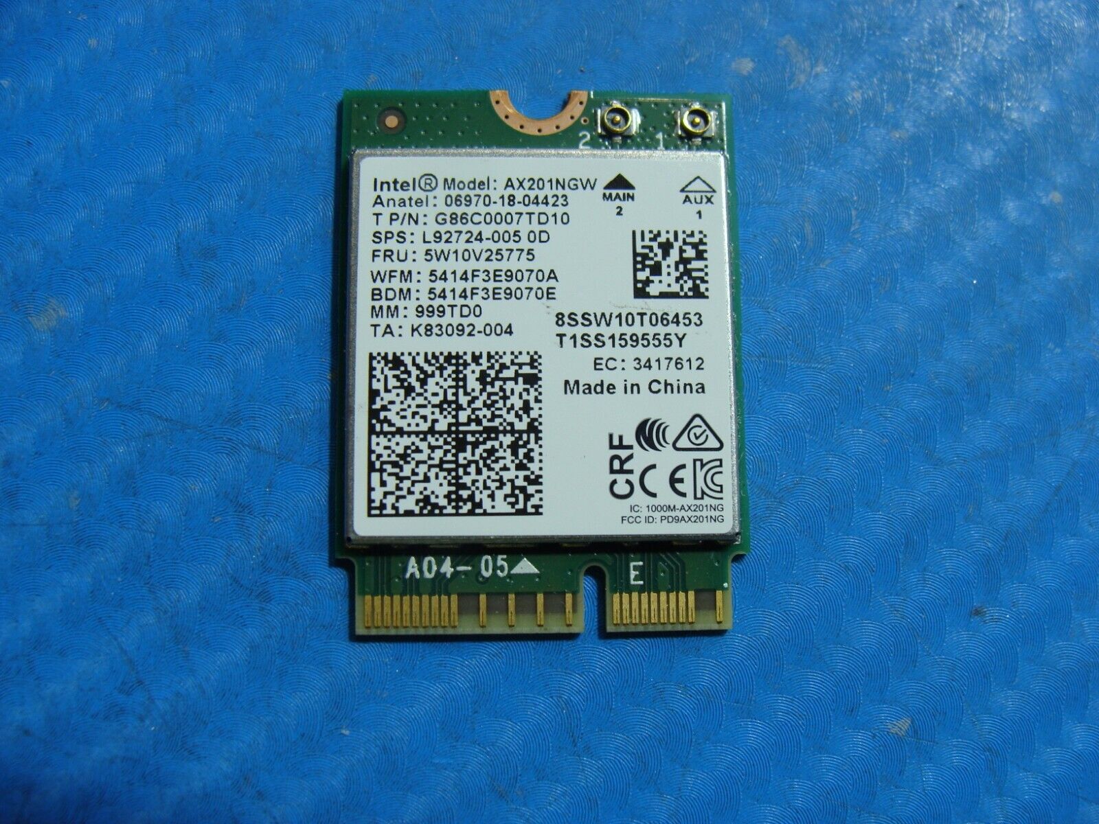 HP Envy x360 15m-es0023dx 15.6" Genuine Wireless WiFi Card AX201NGW L92724-005