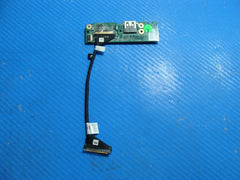 Dell Inspiron 5591 15.6" Genuine USB SD Card Reader Board w/Cable 4W10F NJP7H