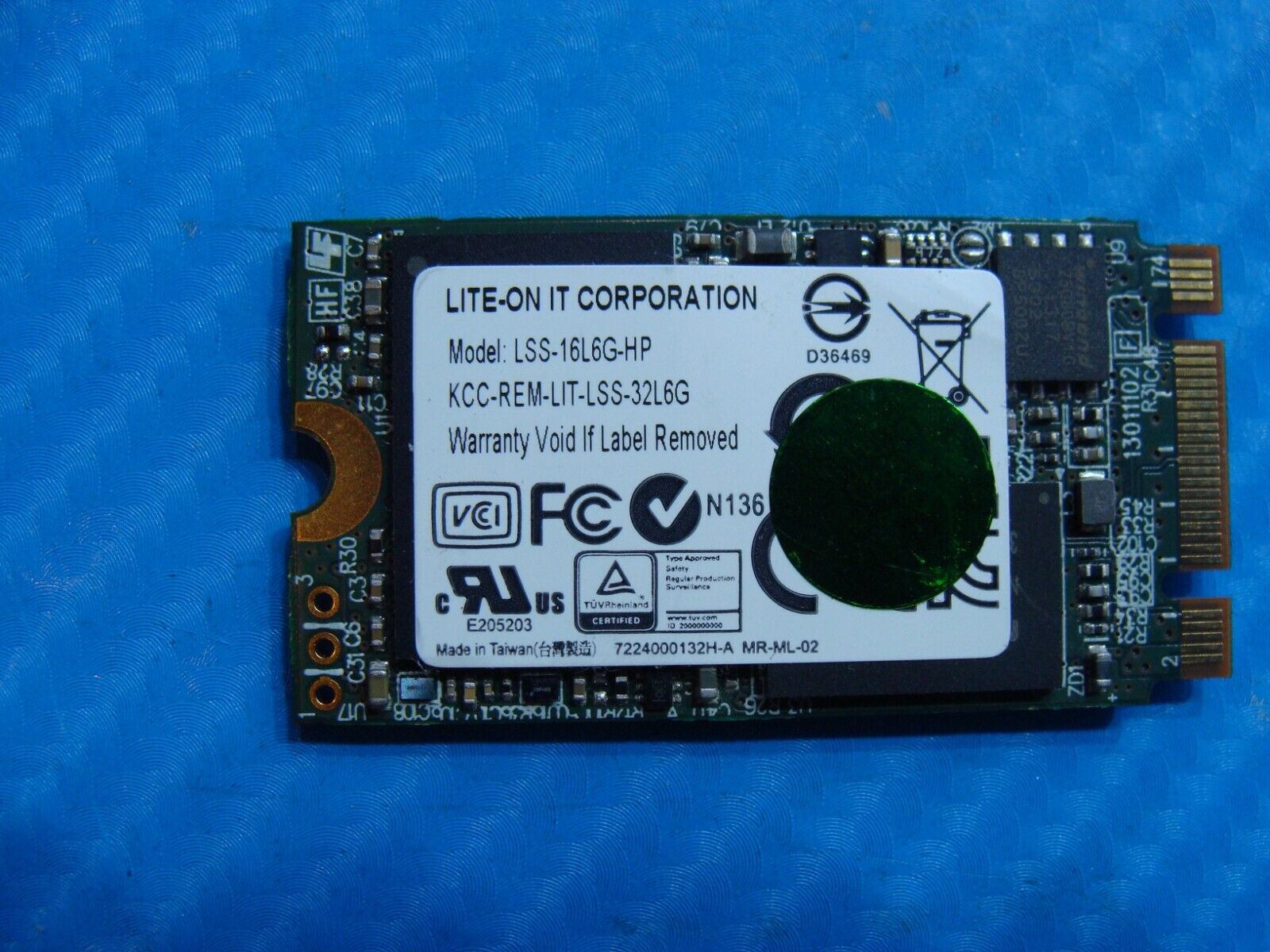 HP 14 LITE-ON 16GB mSATA M.2 SSD Solid State Drive 735314-001 LSS-16L6G-HP