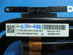 HP Omen 17-an120nr 17.3 CPU Cooling Hetsink 934599-001