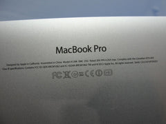 MacBook Pro A1398 15" Mid 2012 MC975LL/A Bottom Case Silver 923-0090