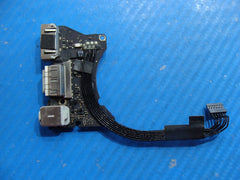 MacBook Air A1465 11 2013 MD711LL/A Left I/O Assembly w/Cable 923-0430