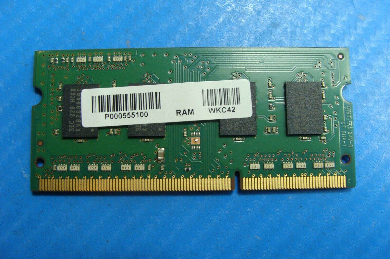 Toshiba P845t Samsung 2Gb Memory RAM SO-DIMM pc3-12800s m471b5773chs-ck0 - Tested Computer Laptop Parts