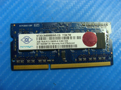 Dell 14" M14x R1 Nanya SO-DIMM RAM Memory 2GB PC3-10600S NT2GC64B88B0NS-CG - Laptop Parts - Buy Authentic Computer Parts - Top Seller Ebay