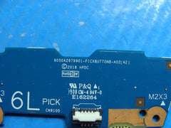 HP 17.3 17-by1033dx Genuine TouchPad Mouse Button Board w/Cable 6050A2979901