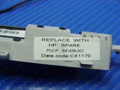 HP Pavilion dv6-6153cl 15.6" OEM Speaker Bar Hinge Cover Panel +Cable 641438-001 HP