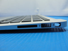 MacBook Air A1466 13" 2015 MJVE2LL Top Case w/Keyboard Trackpad Silver 661-7480