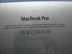 MacBook Pro A1398 15" Late 2013 ME294LL/A Bottom Case Silver 923-0671
