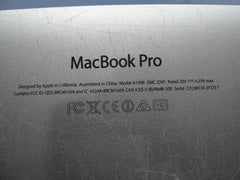MacBook Pro A1398 15" Late 2013 ME294LL/A Bottom Case Silver 923-0671