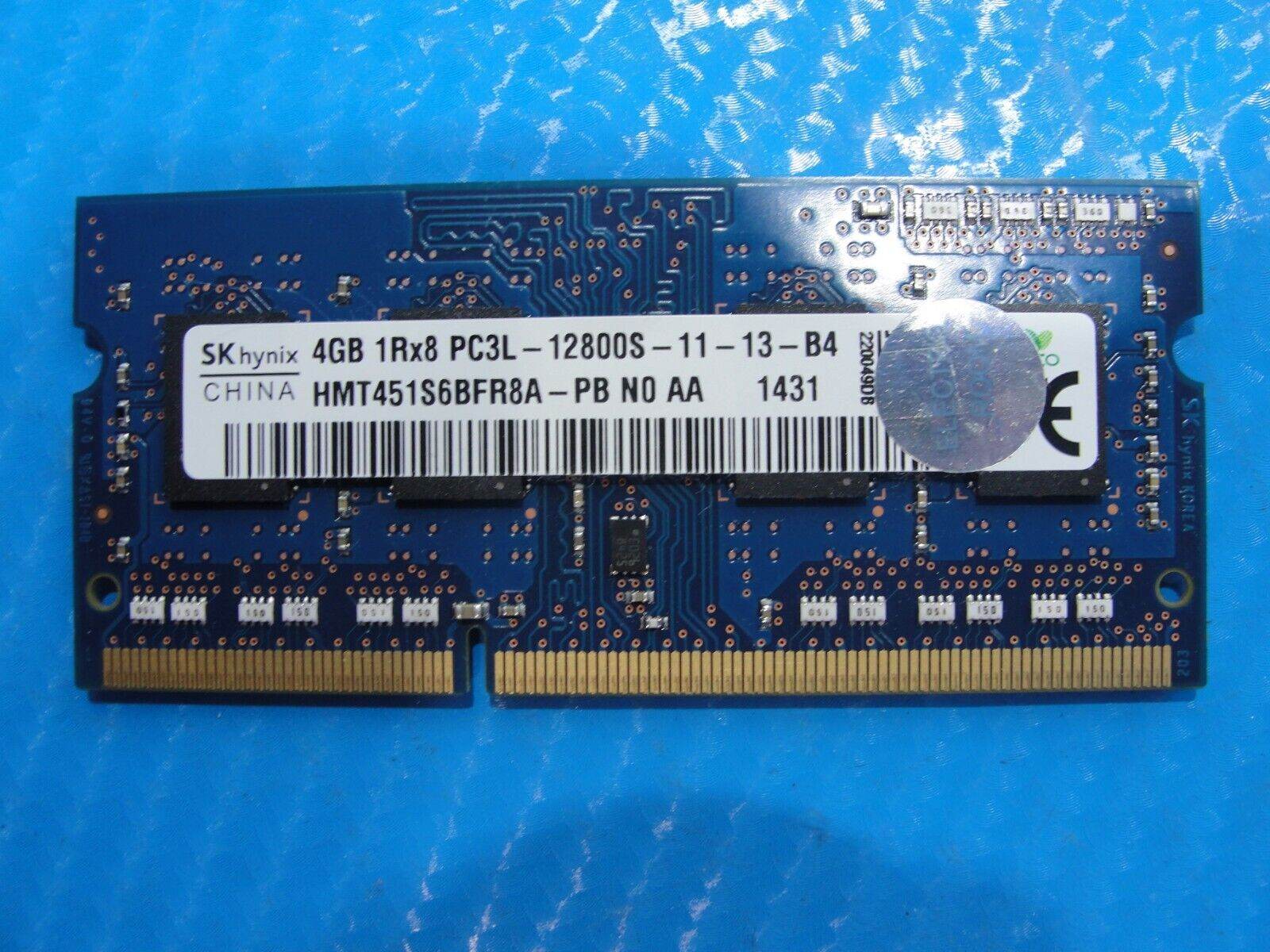 Asus G751JM-DH71-CA SKHynix 4Gb 1Rx8 Memory So-Dimm pc3l-12800s hmt451s6bfr8a-pb - Tested Computer Laptop Parts