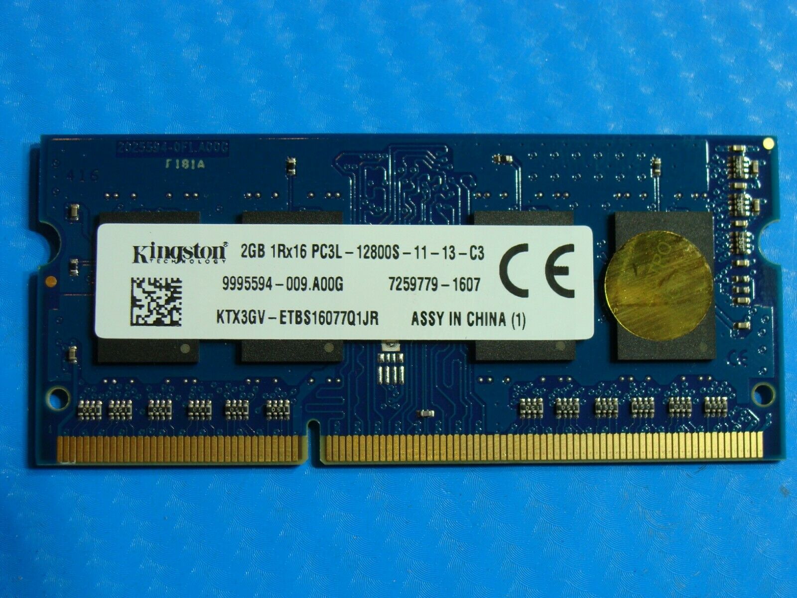 Dell 5555 Laptop Kingston 2GB Memory PC3L-12800S-11-13-C3 9995594-009.A00G - Laptop Parts - Buy Authentic Computer Parts - Top Seller Ebay