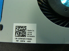 Dell Inspiron 17 7773 17.3" Genuine Laptop CPU Cooling Fan 023.100AJ.0001 35WWH