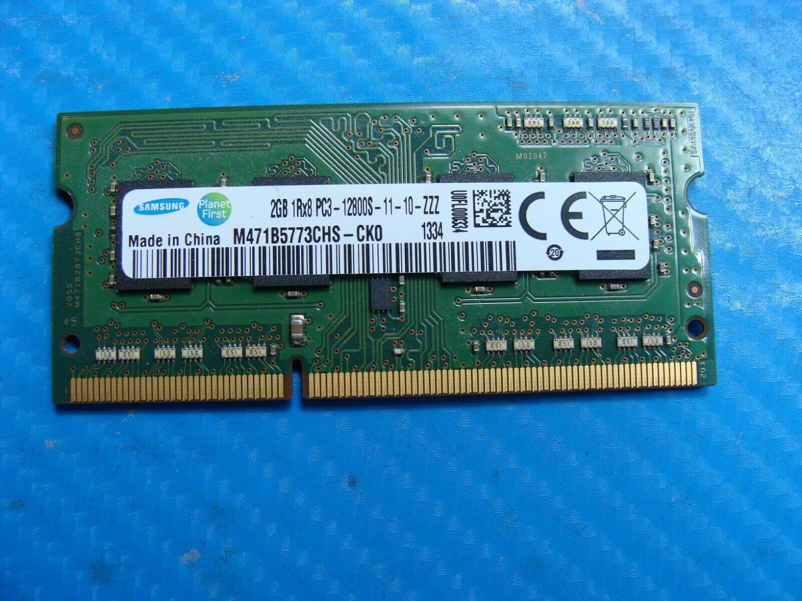 Samsung NP470R5E-K01UB 2GB 1Rx8 PC3-12800S SO-DIMM Memory RAM M471B5773CHS-CK0 Samsung